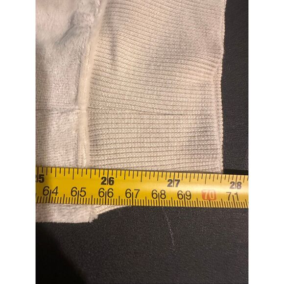 Eileen Fisher $168 Cozy Velour Knit Jogger Pants Luxury chalk Medium - Picture 10 of 10